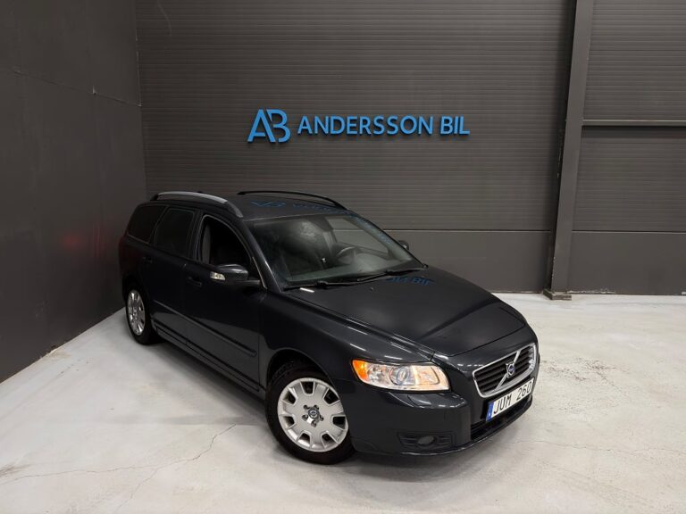 Volvo V50 1.8 Flexifuel Momentum AUX Farthållare