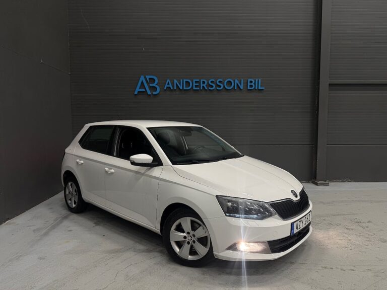 Skoda Fabia 1.2 TSI Style P-Sensorer Farthållare Blåtand