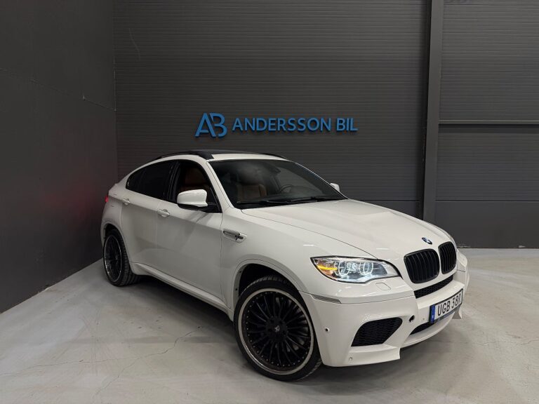 BMW X6 M 555hk Steptronic HuD, Navi, Tak-lucka, Rattvärmare