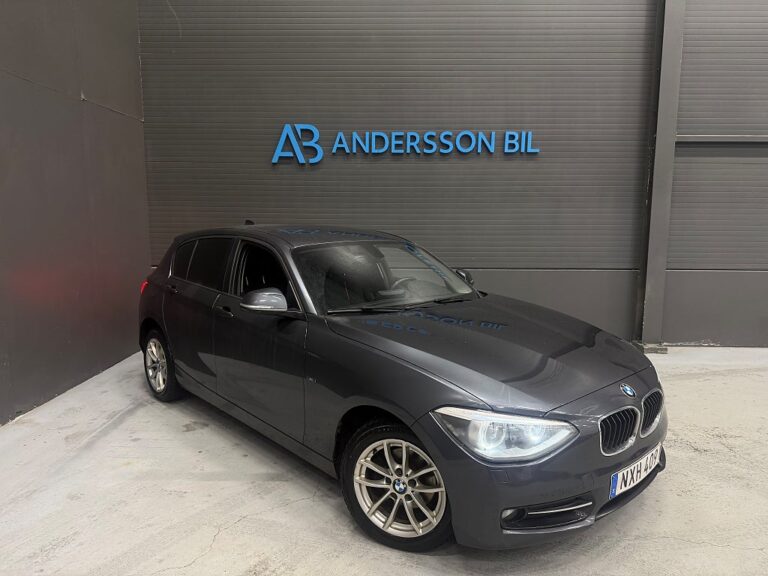 BMW 118 d Sport line Blåtand LED Ljus Sport Stolar